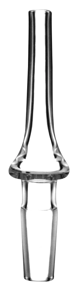 Quartz Vapor Straw Tip - 10mm Male Joint - Clear View for Dab Rigs