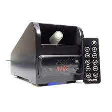 Vaporite Solo Digit Desktop Vaporizer in Black with Digital Display and Remote Control