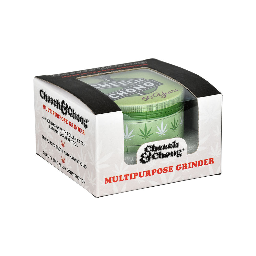 Wacky Grinderz 4pc 2.5" Grinder in packaging, portable design, ideal for dry herbs