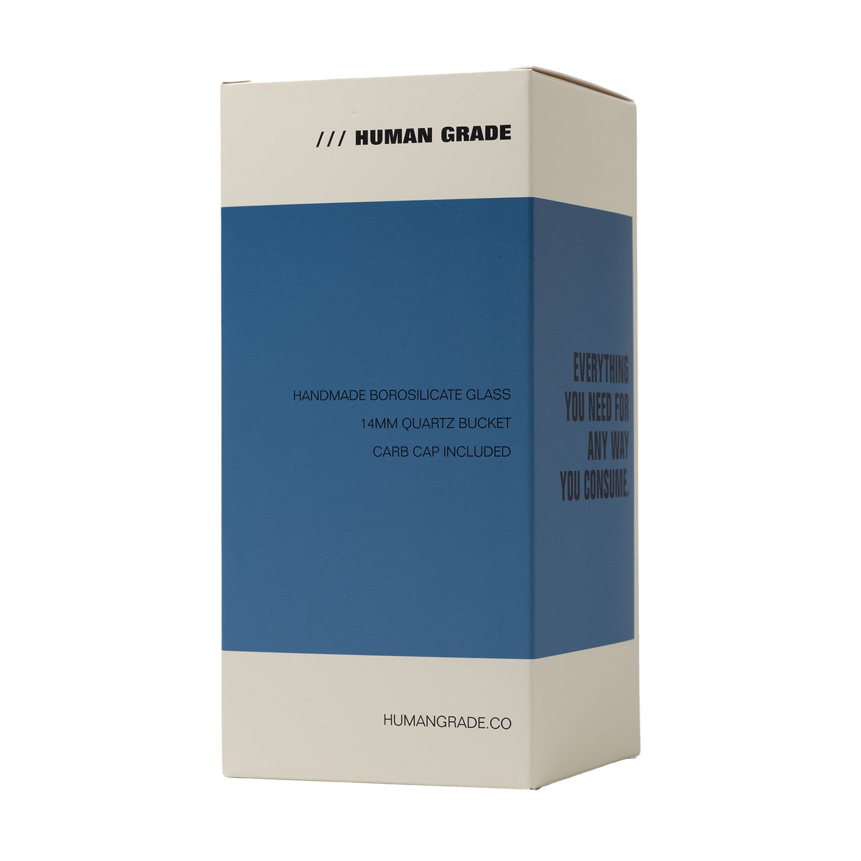 Human Grade Swiss Incycler Glass Rig Recycler - Various Sizes