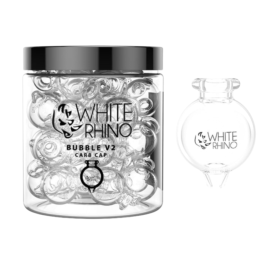 White Rhino Bubble V2 Carb Cap | 20ct Jar