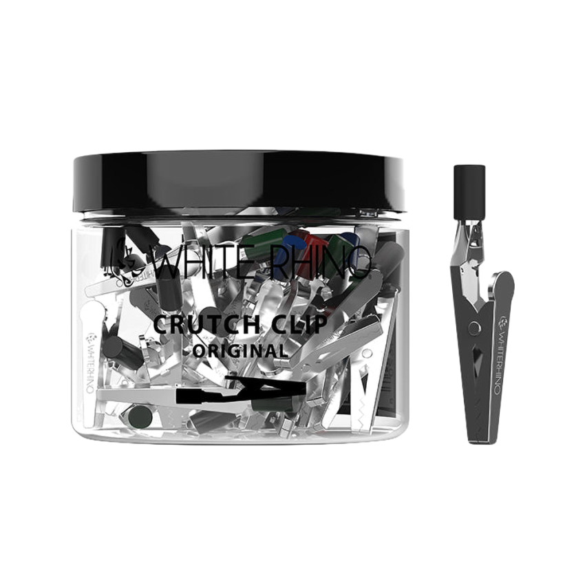 White Rhino Crutch Clip | 50ct Jar