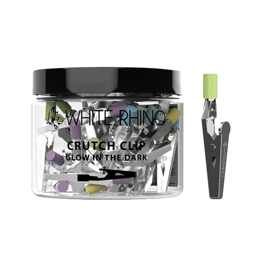 White Rhino Crutch Clip | 50ct Jar