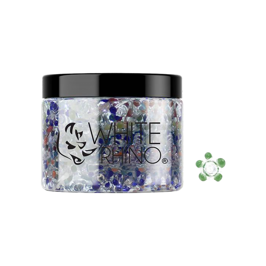 White Rhino Glass Screen | 400ct Jar