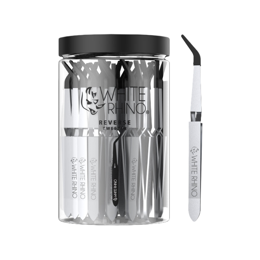 White Rhino Reverse Terp Ball Tweezer | 20ct Jar
