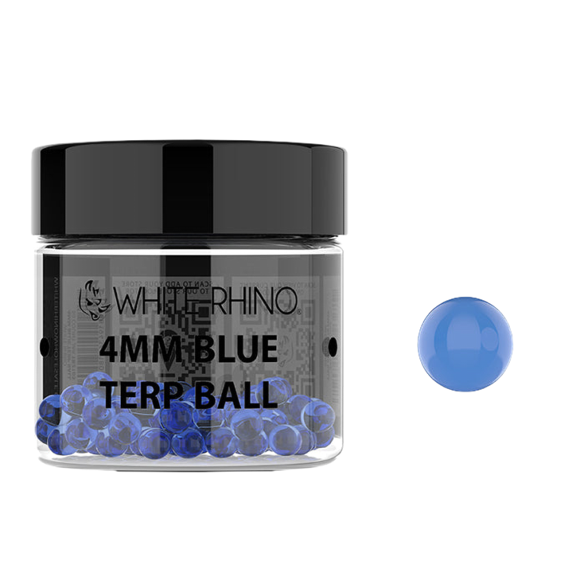 White Rhino Terp Balls | 4mm | 50ct Jar