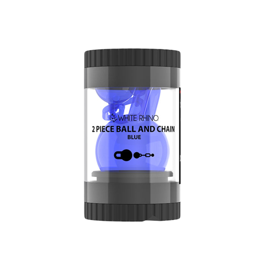 White Rhino Terp Slurper 2-Piece Ball & Chain Cap & Bead Set | 6ct Display