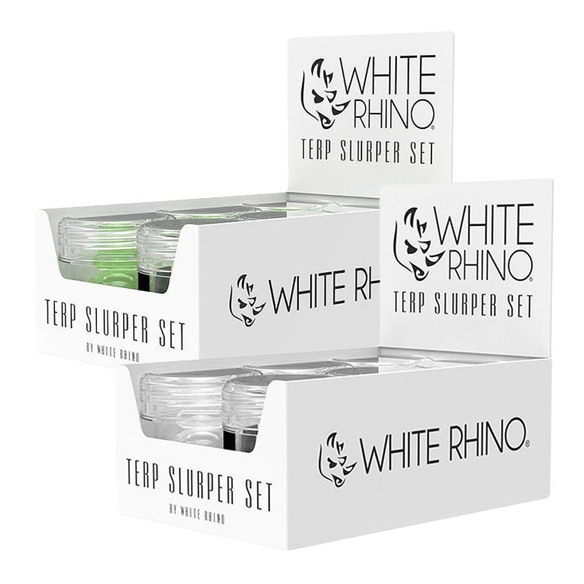White Rhino Terp Slurper Marble Set | 3ct | 6ct Display