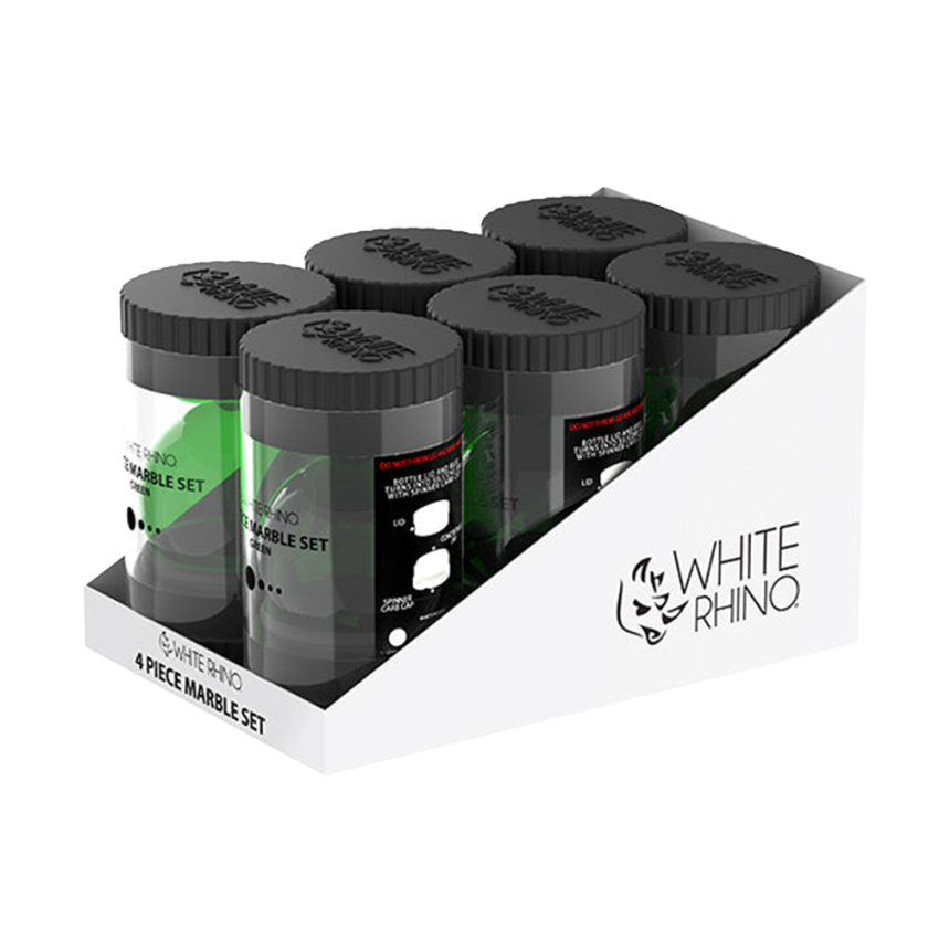 White Rhino Terp Slurper Marble Set | 4ct | 6ct Display