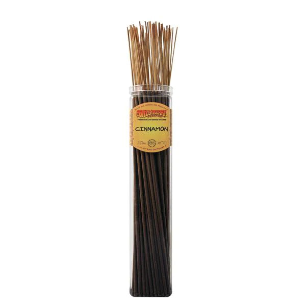 Wild Berry Biggies Cinnamon Incense Sticks, Bundle of 50, Front View on White Background