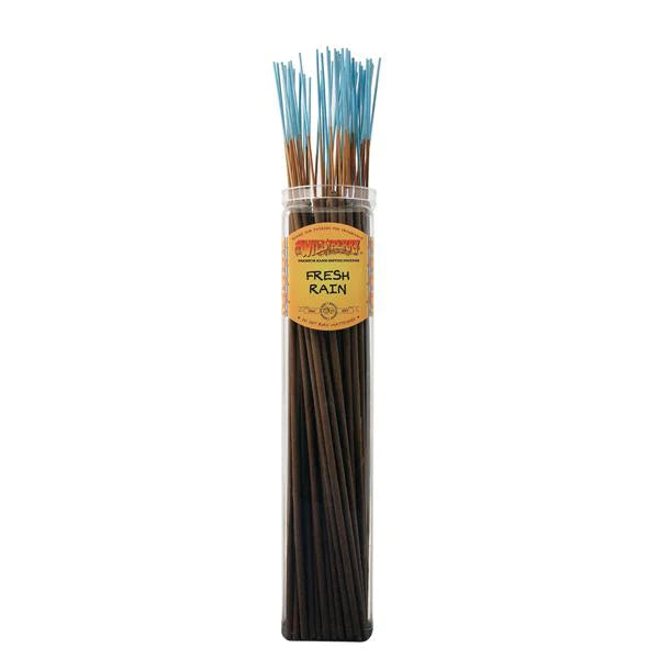 Wild Berry Biggies Fresh Rain Incense Sticks, Bundle of 50, Front View on White Background