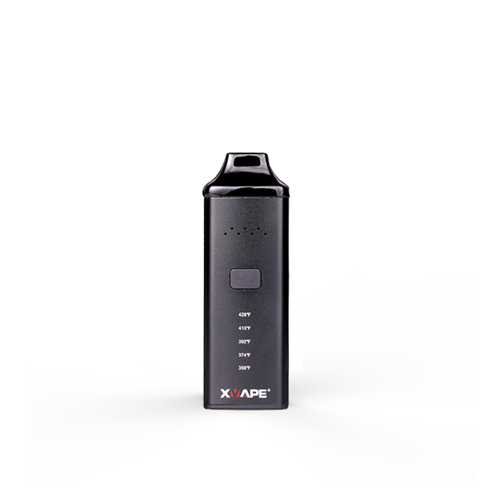 XVape Avant Dry Herb Vaporizer in Black - Compact Design with Ceramic Chamber