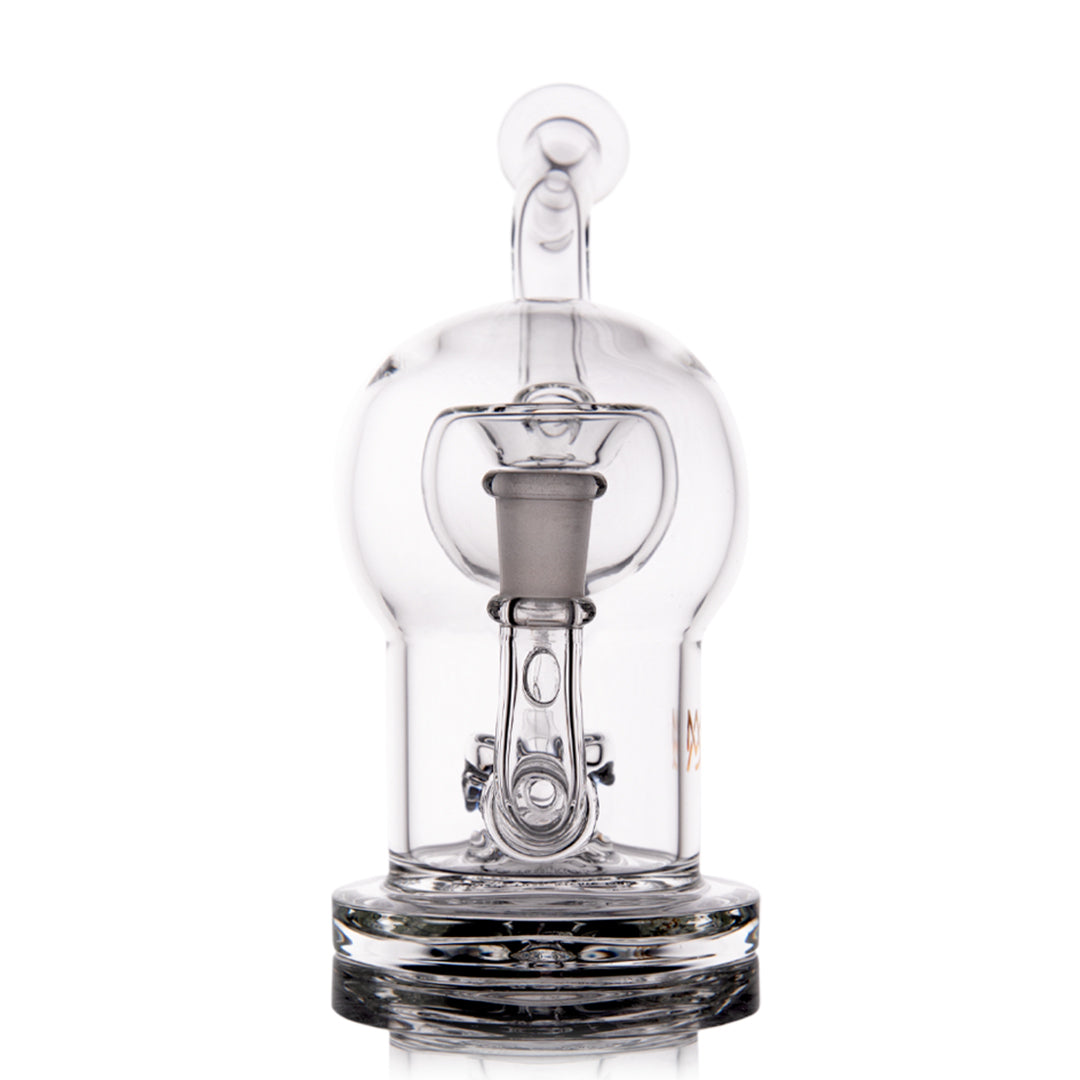 MJ Arsenal The Plasma Core Rig front view, high-quality borosilicate glass, compact design