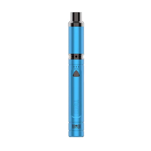 Yocan Armor Wax Vaporizer in Royal Blue - Front View - Portable Battery-Powered for Concentrates