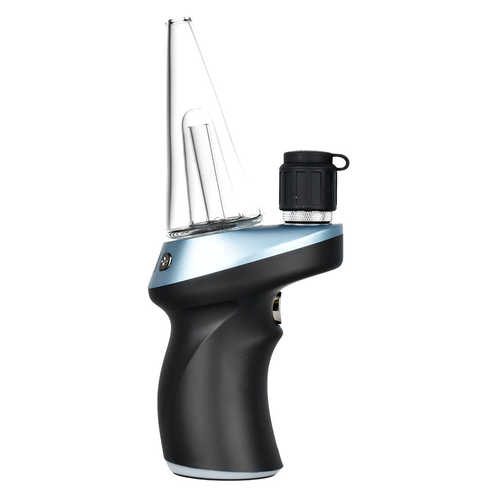 Yocan Phaser MAX E-Rig in Blue - Side View, 1800mAh Battery, Portable Ceramic Electric Rig