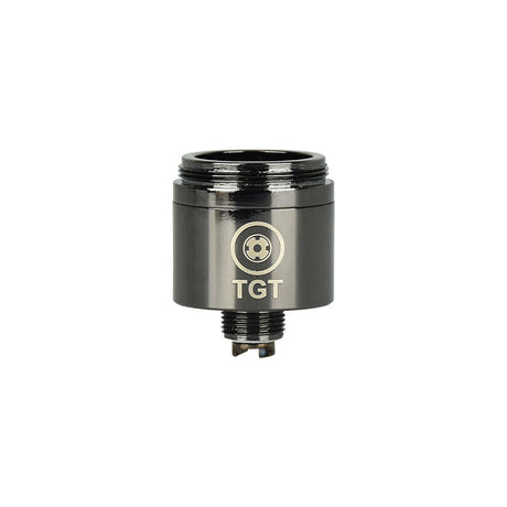 Yocan Cubex TGT Coil 5-pack, black ceramic and quartz e-nail, front view on white background
