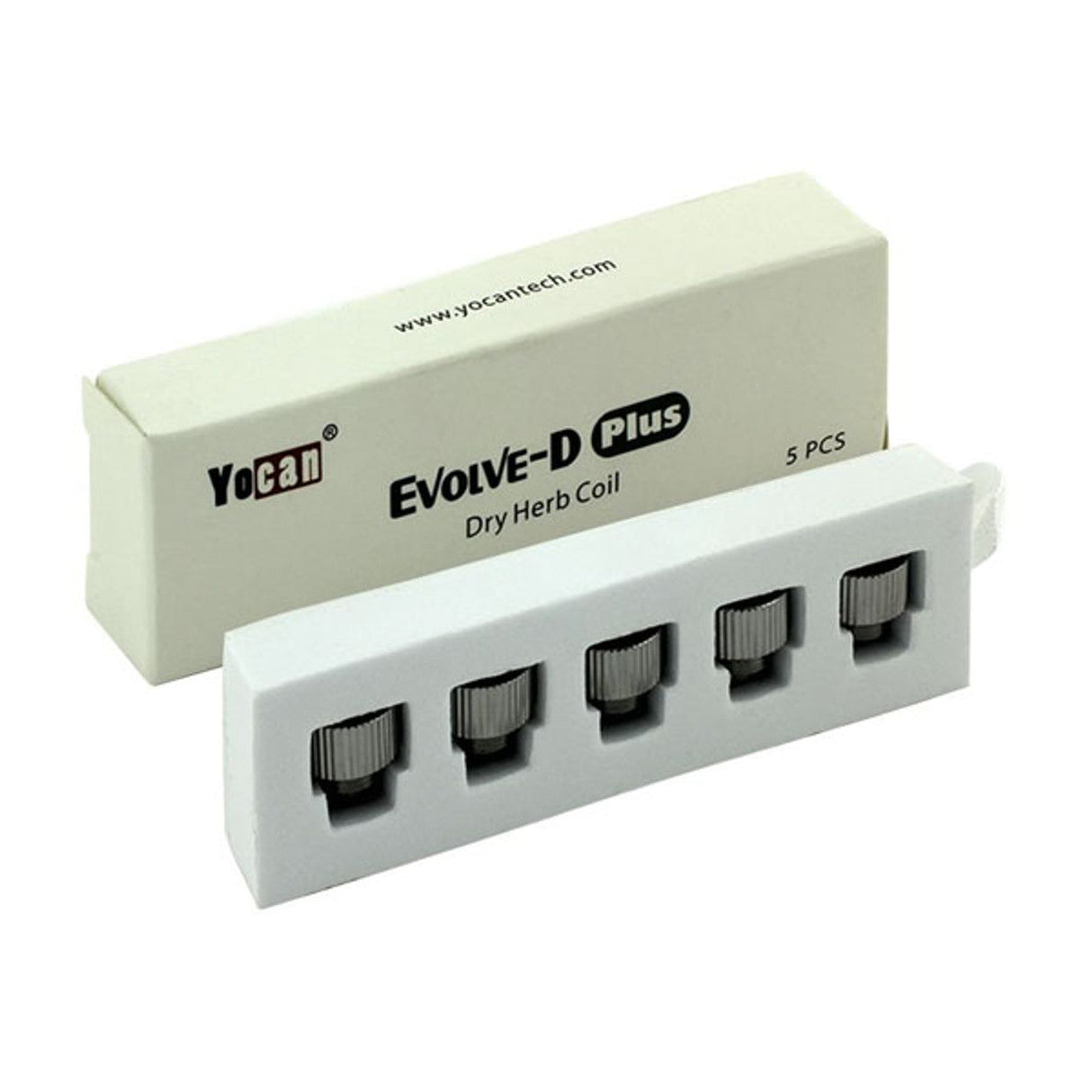 Yocan Evolve-D Plus Dry Herb Coil 5-pack, portable replacement parts for vaporizers