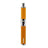 Yocan Evolve-D Vaporizer in Orange, Portable Steel Design, 650mAh Battery for Dry Herbs, Front View