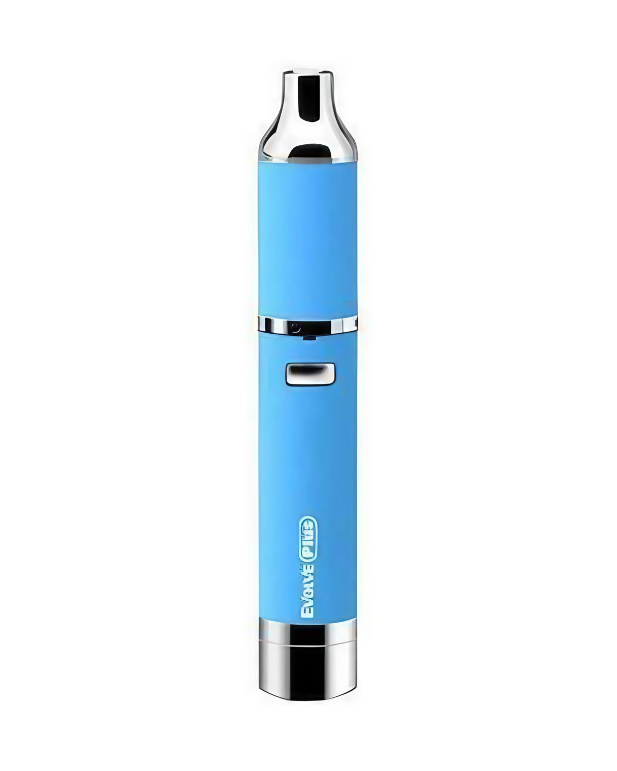 Yocan Evolve Plus Vaporizer in Blue - Compact Dab/Wax Pen with Quartz Coil, Front View