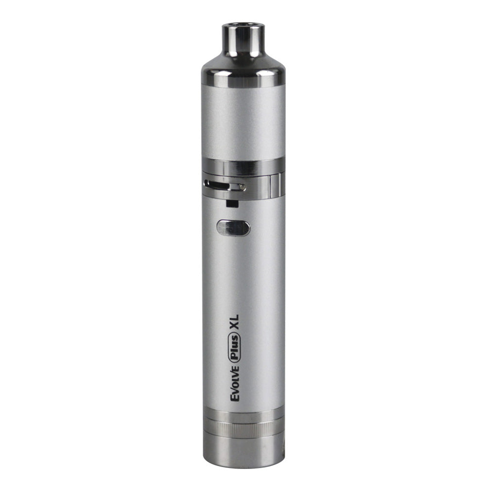 Yocan Evolve Plus XL Vaporizer in Silver - Portable Quartz Dab/Wax Pen with Magnetic Cap