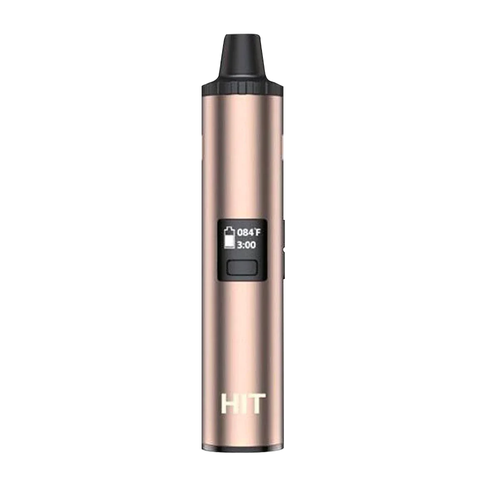 Yocan Hit Dry Herb Vaporizer in Champagne, Portable Ceramic Oven, Front View