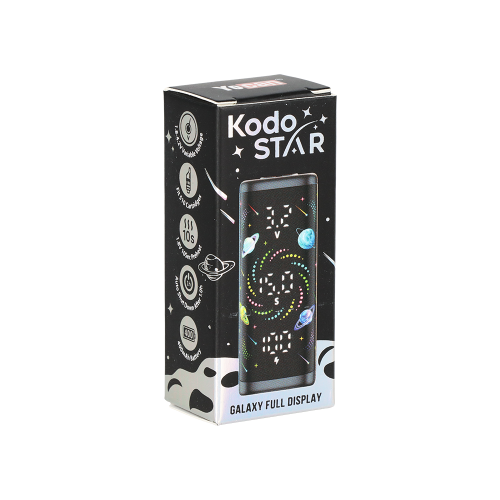 Yocan Kodo Star 510 Box Mod | 400mAh | Assorted Colors | 15ct Display