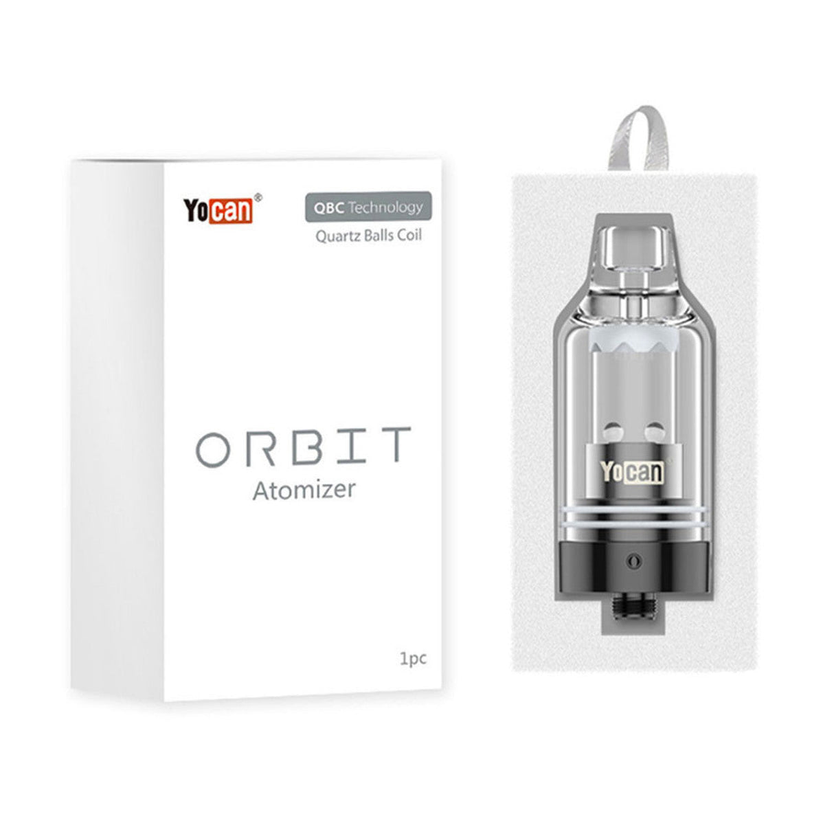 Yocan Orbit Vaporizer Atomizer Set with Quartz Coil - Portable, Easy-to-Use Design