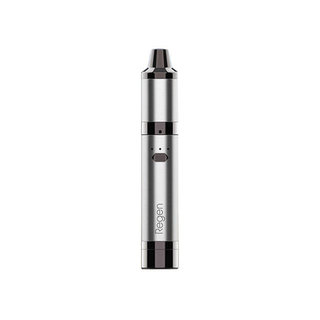 Yocan Regen Wax Dab Pen Vaporizer in Stainless, 1100mAh Battery, Portable Design, Front View