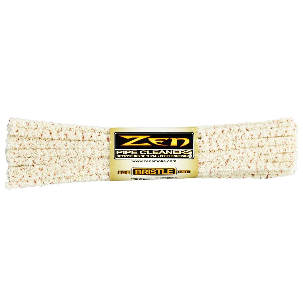 Zen Hard Bristle Pipe Cleaners pack, 40 count, ideal for thorough cleaning of pipes and bongs