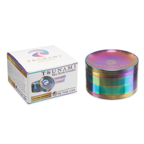 Tsunami Sunken Top 3" 4-Piece Grinder