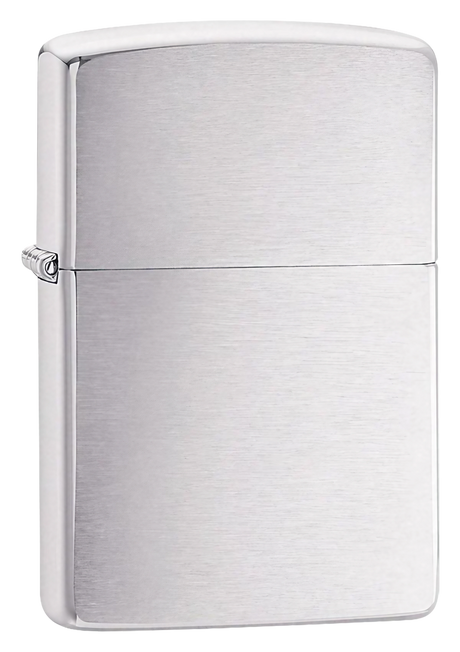 Zippo's Traditional Brushed Chrome Lighter for Dab Rigs