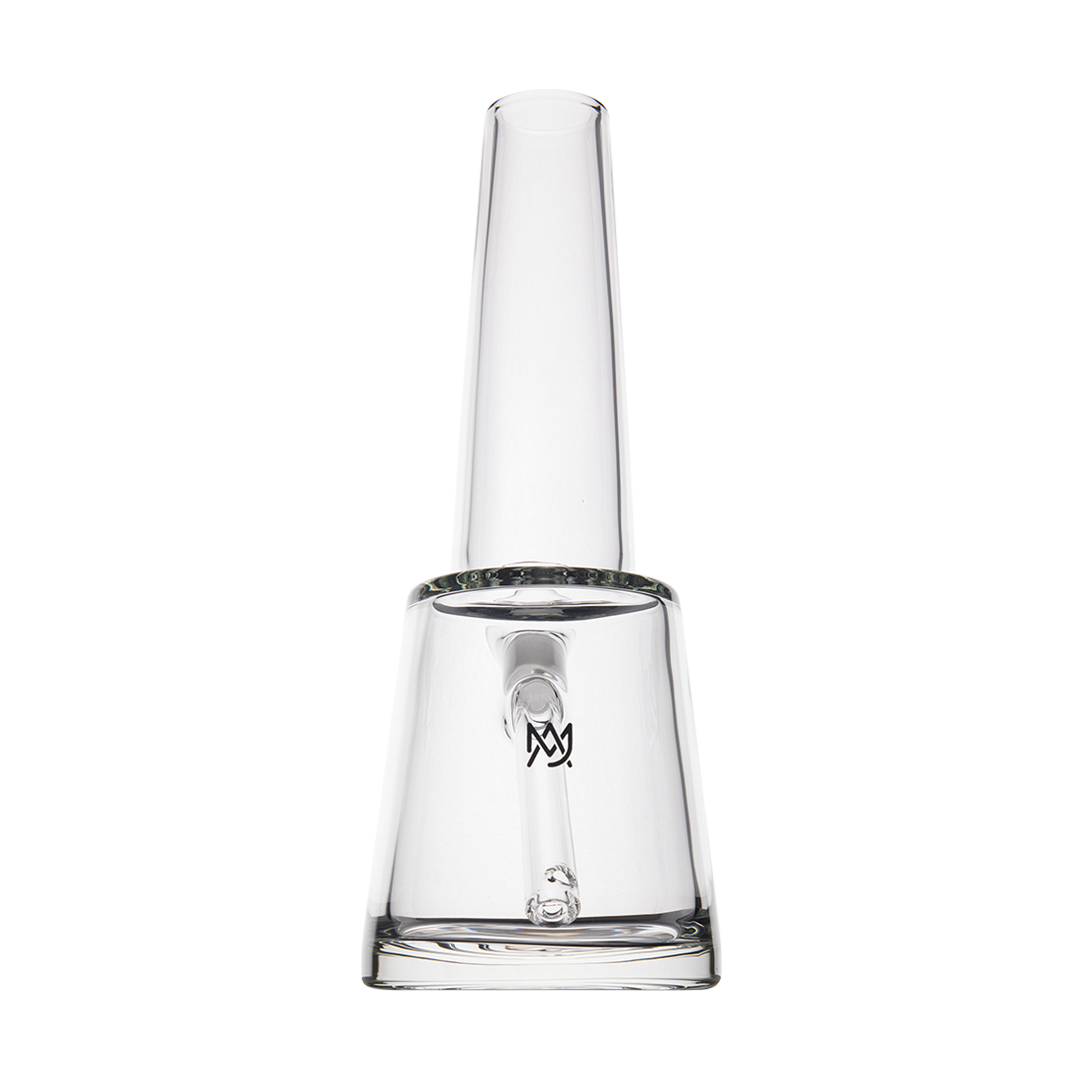 MJ Arsenal Summit Glass Bong with Clear Borosilicate Body and 14mm Joint - Front View