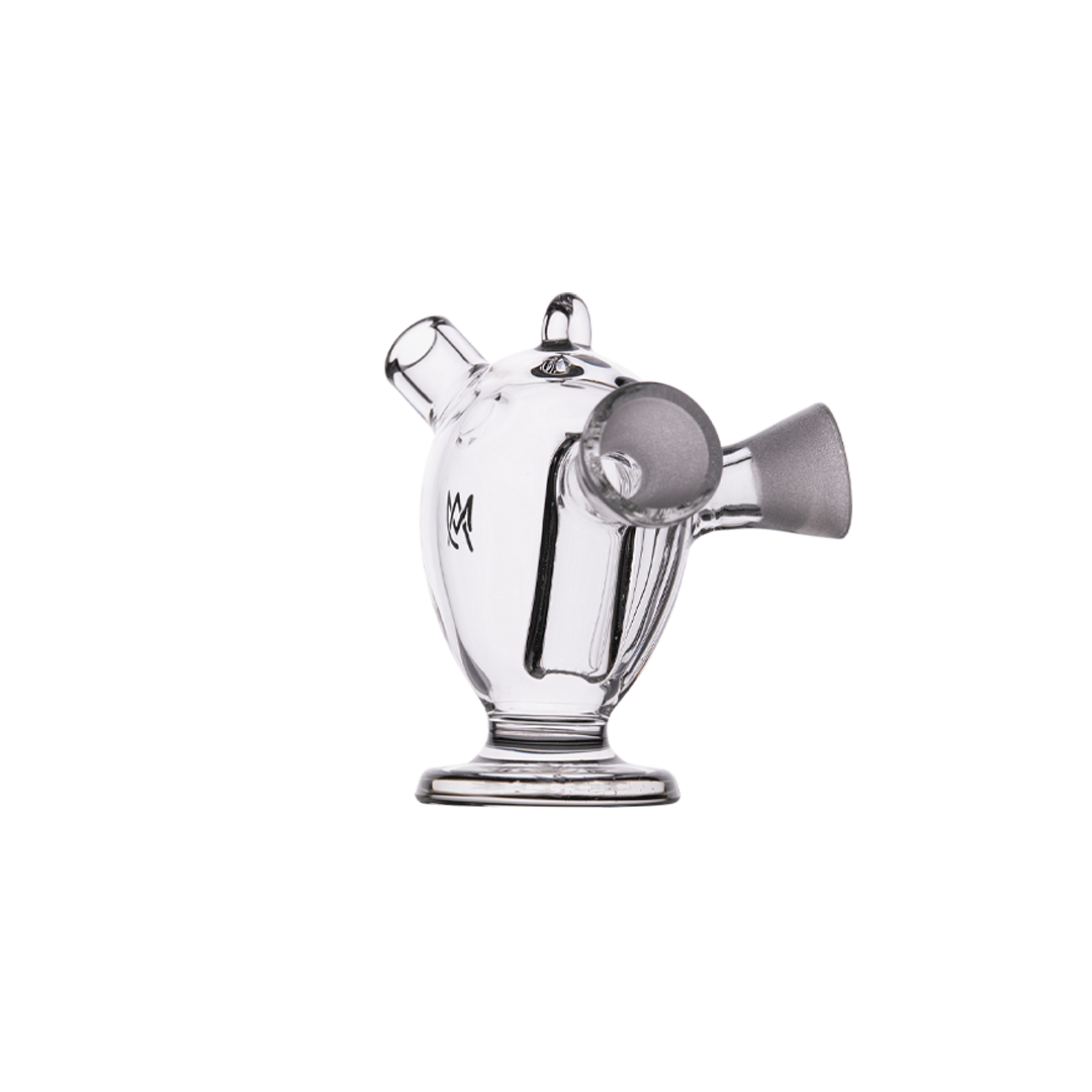 MJ Arsenal Dubbler Original Double Bubbler, compact & portable design, for dry herbs, side view