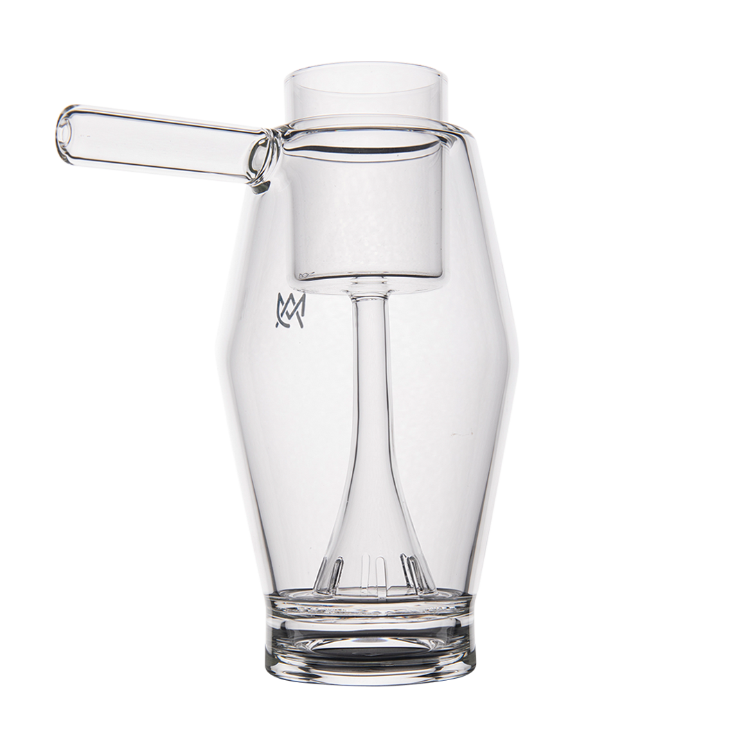 MJ Arsenal Proxy Bubbler - Clear Borosilicate Glass Dabbing Accessory with Logo