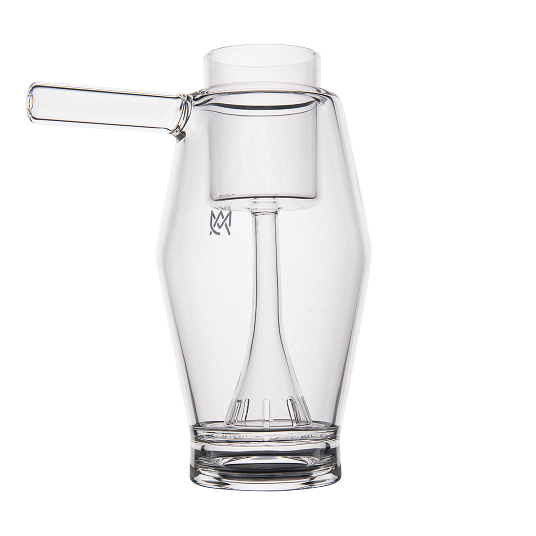 MJ Arsenal Proxy Bubbler - Clear Borosilicate Glass Dabbing Accessory with Side Arm