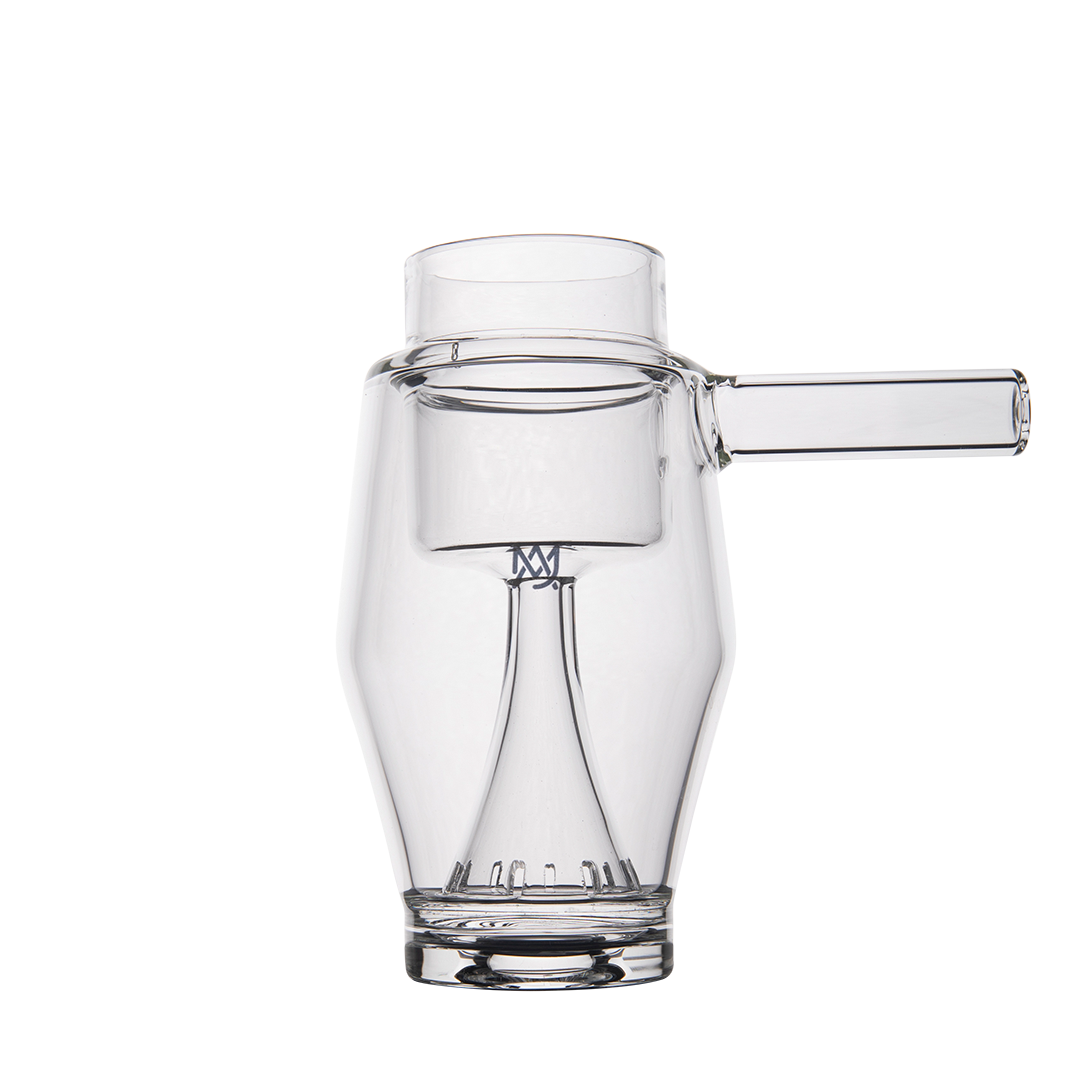 MJ Arsenal Proxy Bubbler Mini - Clear Glass Dab Rig with Side Arm