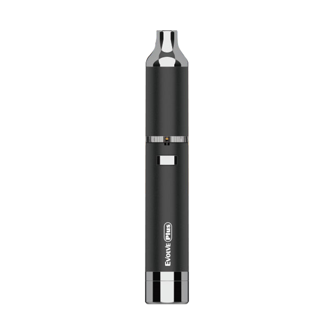 Yocan Evolve Plus 2020 Vaporizer in Black - Front View with USB Charging Port