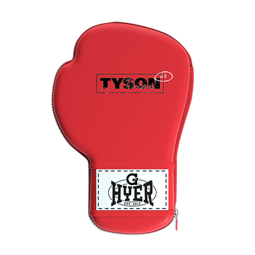 GPen Hyer Vaporizer by Grenco Science, red boxing glove design, top view