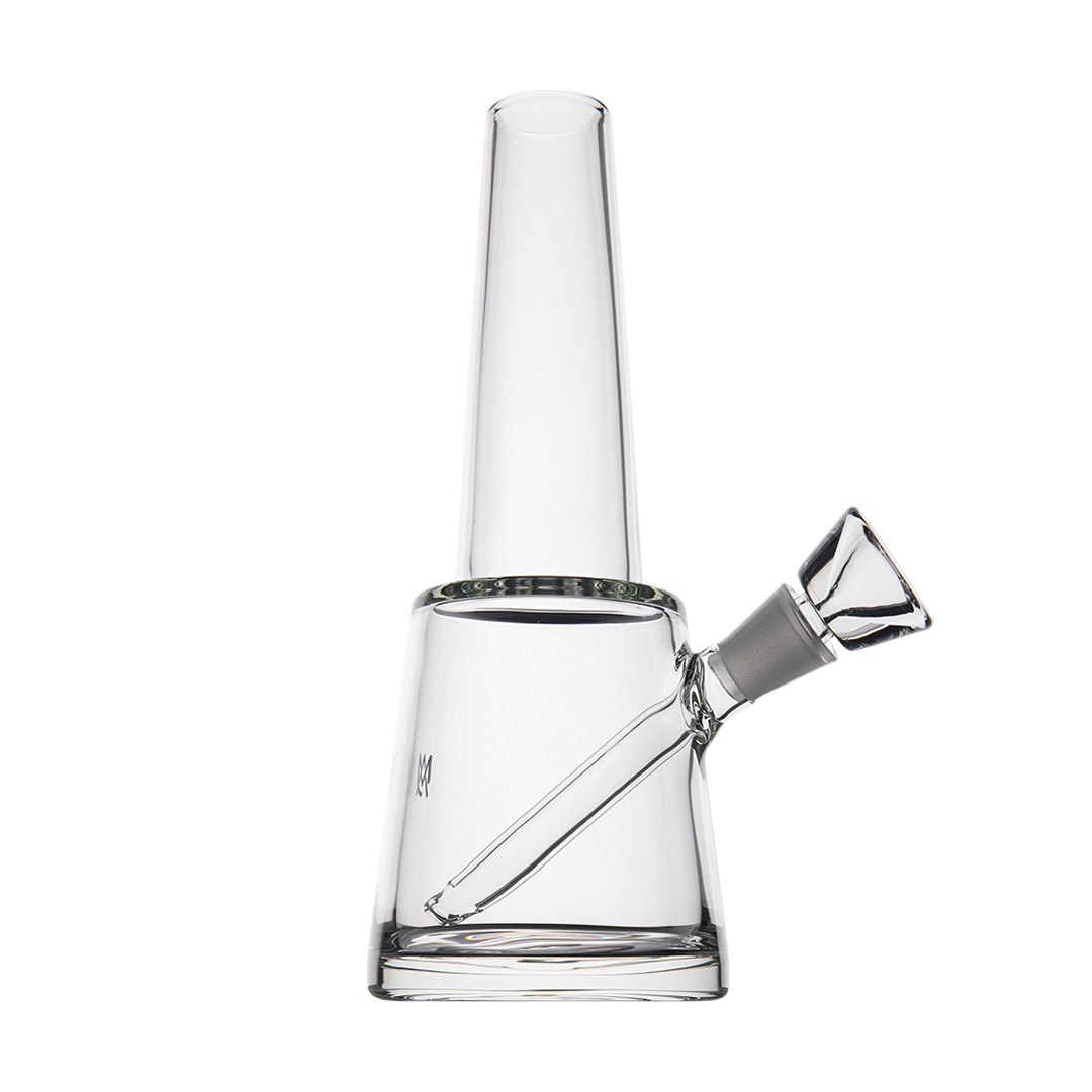 MJ Arsenal Summit Premium Glass Bong 14mm with Clear Borosilicate Design - Front View