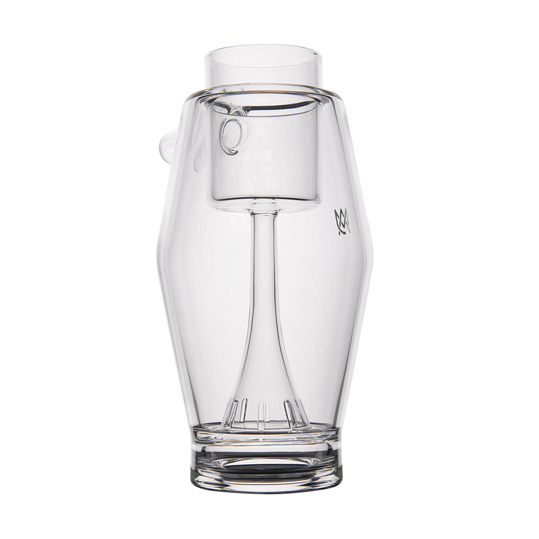 MJ Arsenal Proxy Bubbler, Borosilicate Glass, Front View on White Background