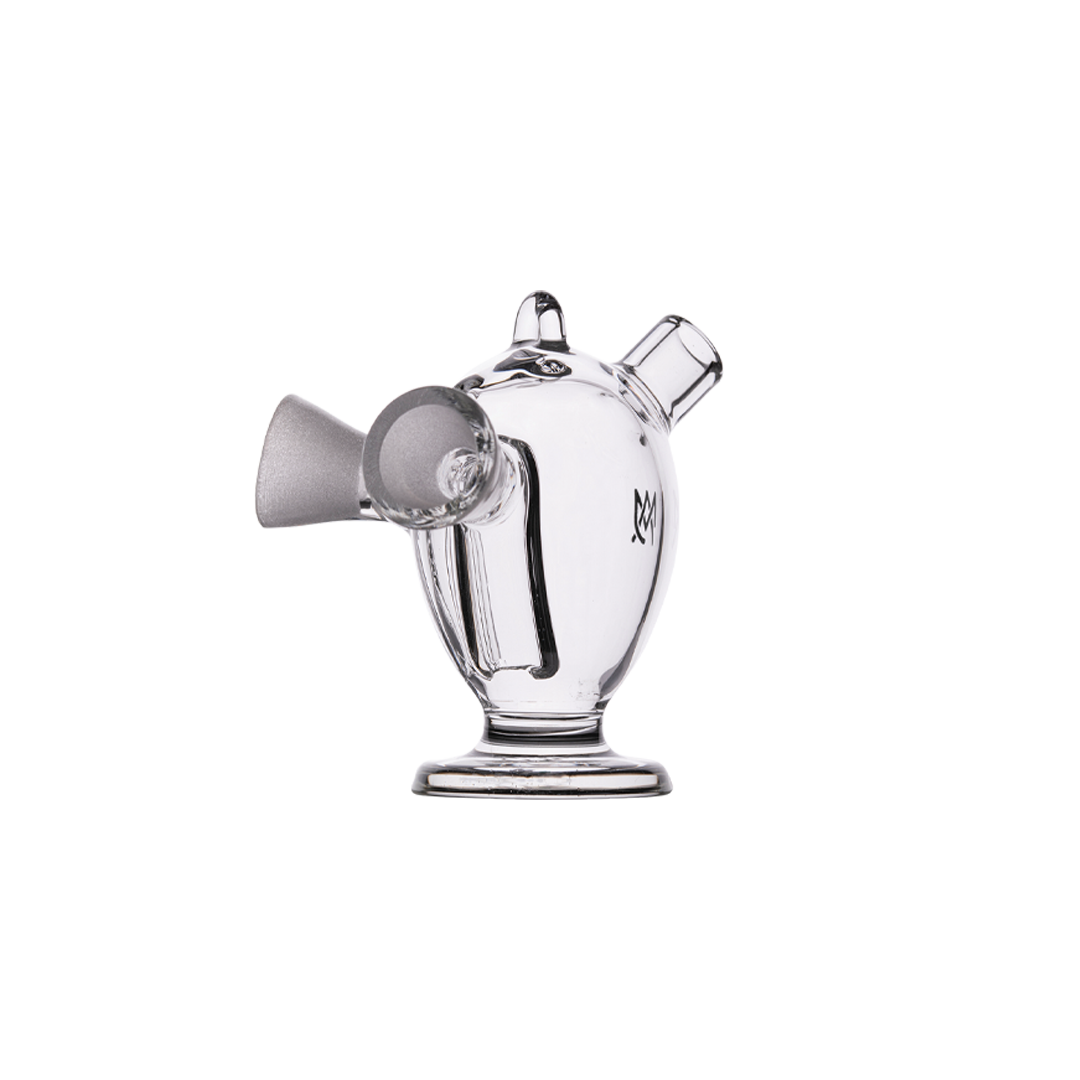MJ Arsenal Dubbler Original Double Bubbler, 45-degree joint, portable design, front view on white