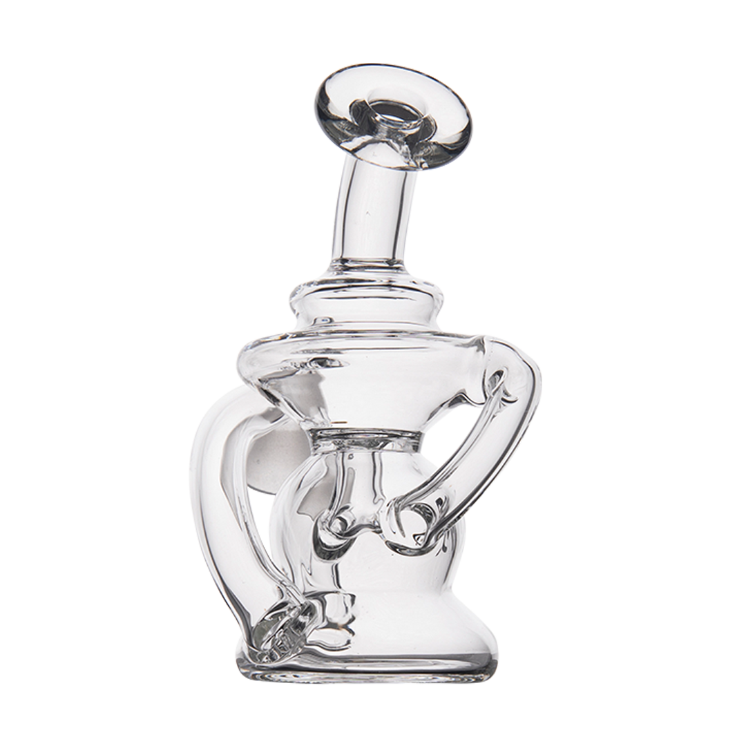 MJ Arsenal Hydra Vape Edition Mini Dab Rig with Halo Ceramic Insert - Front View