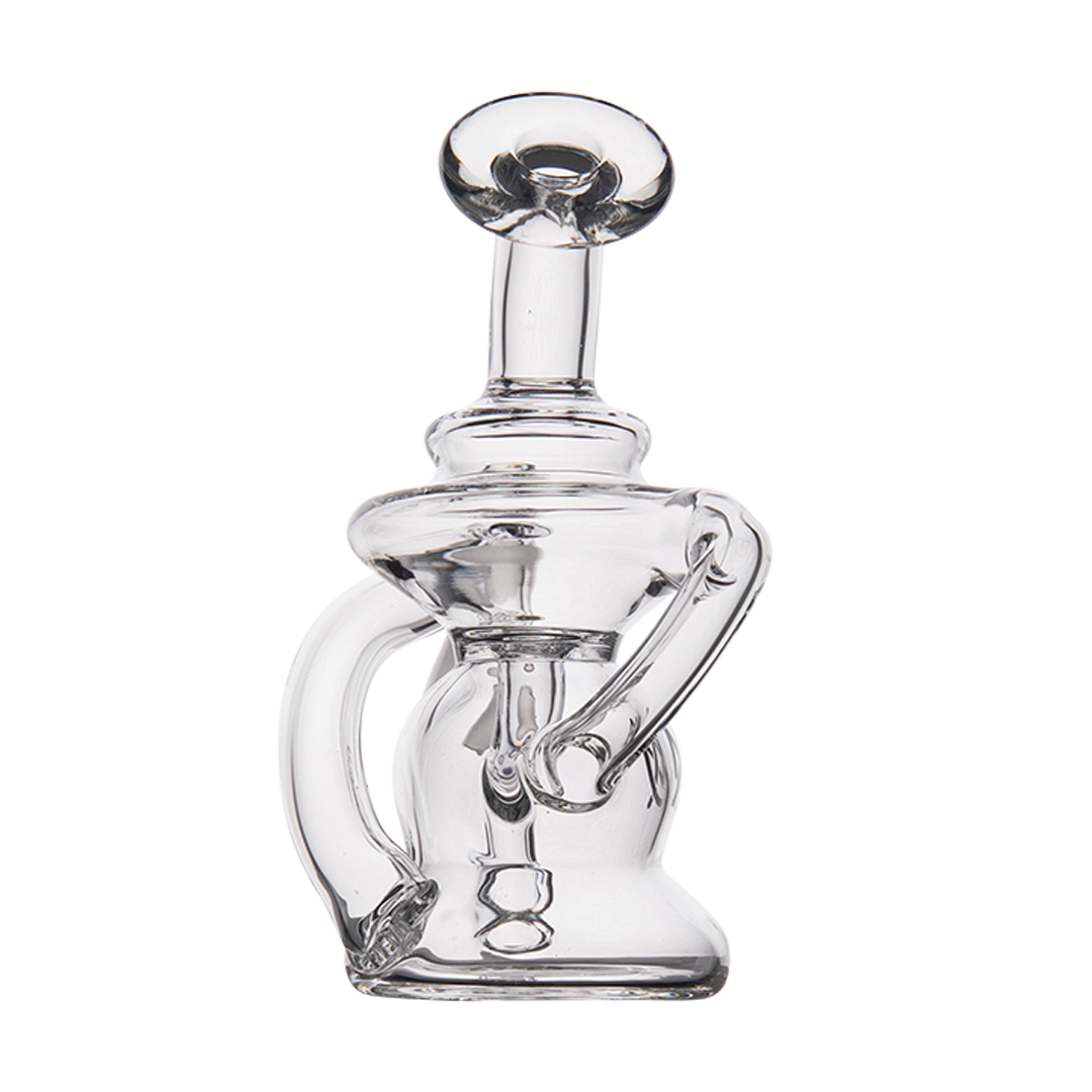 MJ Arsenal Hydra Vape Edition mini rig front view on white background, compact and portable
