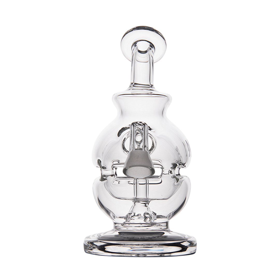 MJ Arsenal Royale Vape Edition mini dab rig, compact and portable design, front view on seamless white background