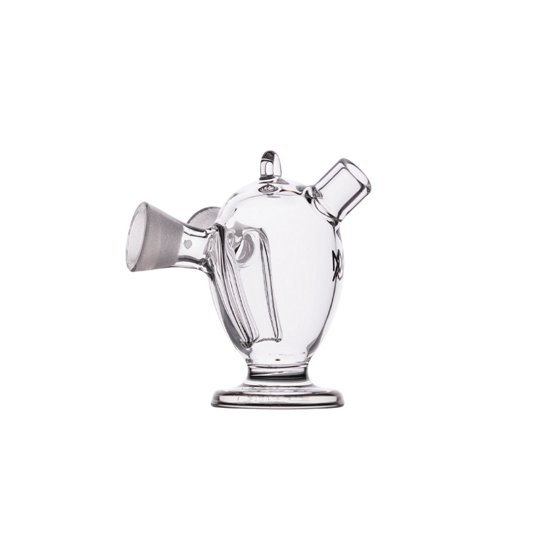 MJ Arsenal Dubbler Original Double Bubbler, compact and portable design, made with borosilicate glass, front view
