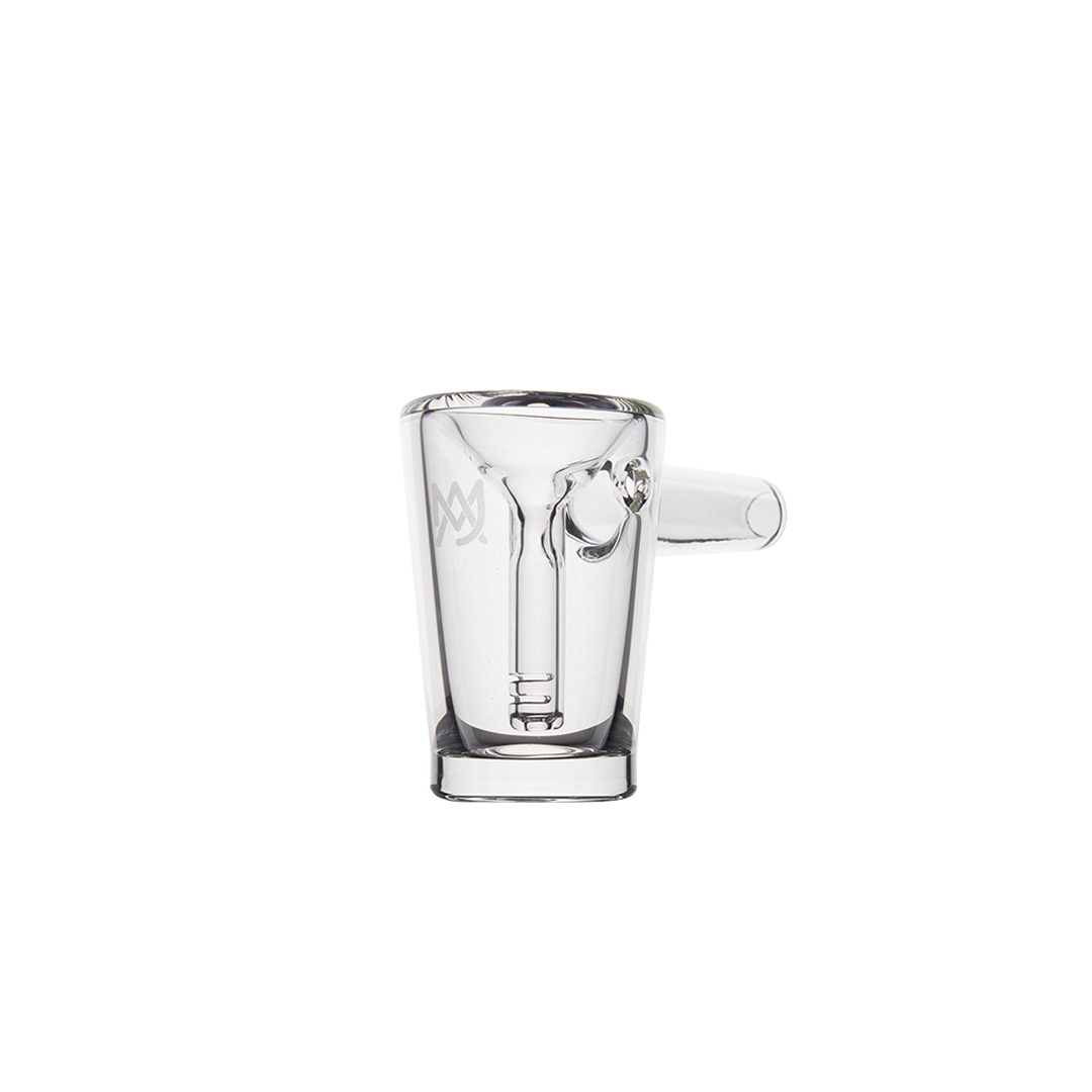 MJ Arsenal Basin Compact Bubbler with advanced water filtration, side view on white background