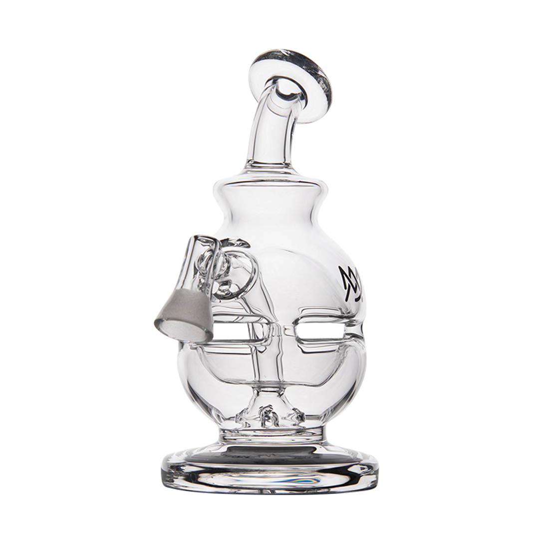 MJ Arsenal Royale Vape Edition Mini Dab Rig, Front View on Seamless White Background
