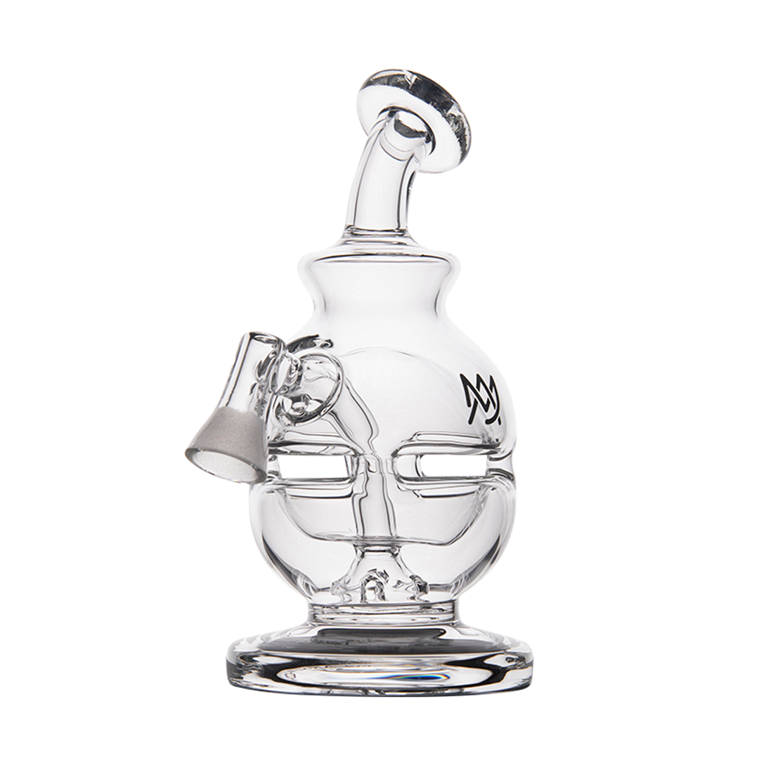 MJ Arsenal Royale Vape Edition Mini Rig with Quartz Banger, Compact Design, Front View