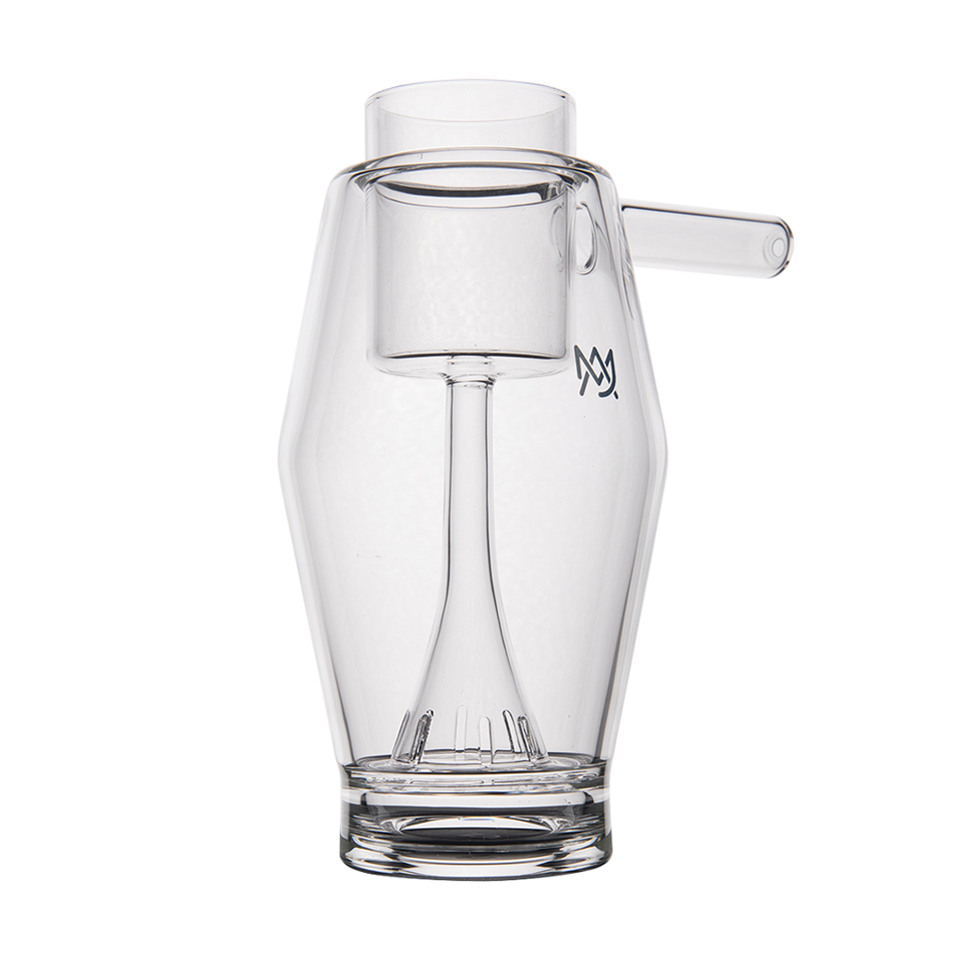 MJ Arsenal Proxy Bubbler - Clear Borosilicate Glass Dabbing Accessory with side arm