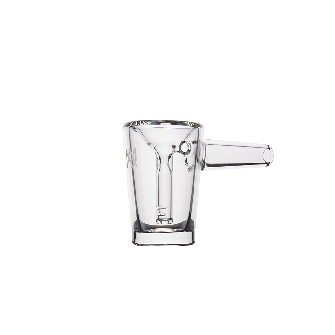 MJ Arsenal Basin Compact Bubbler with Advanced Water Filtration, Front View on Seamless White Background